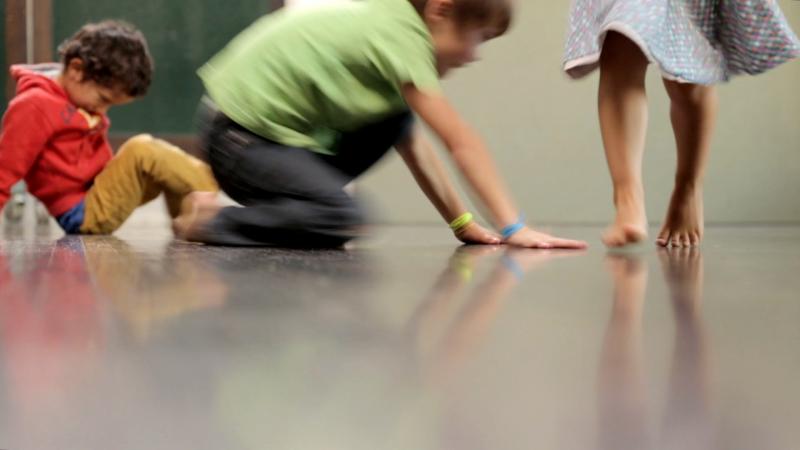 Dansende kinderen