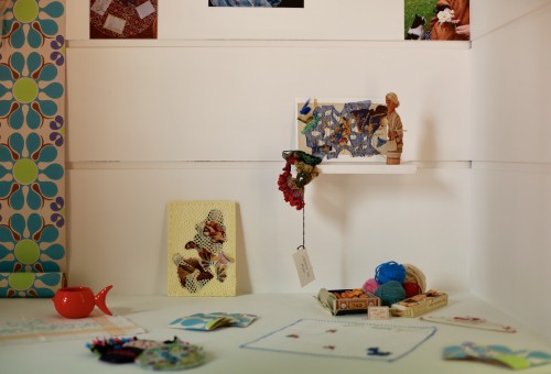 Kleurrijke textielkunst